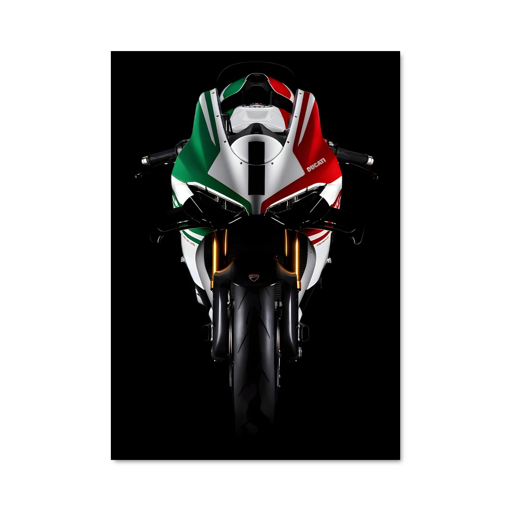 Poster Panigale Tricolore – affiche Ducati